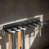 Baseball Bat Holder Wall Baseball Bat Storage Holder Multi-Slot Organizer to Display Equipment for Ball Sport School Gym Garage