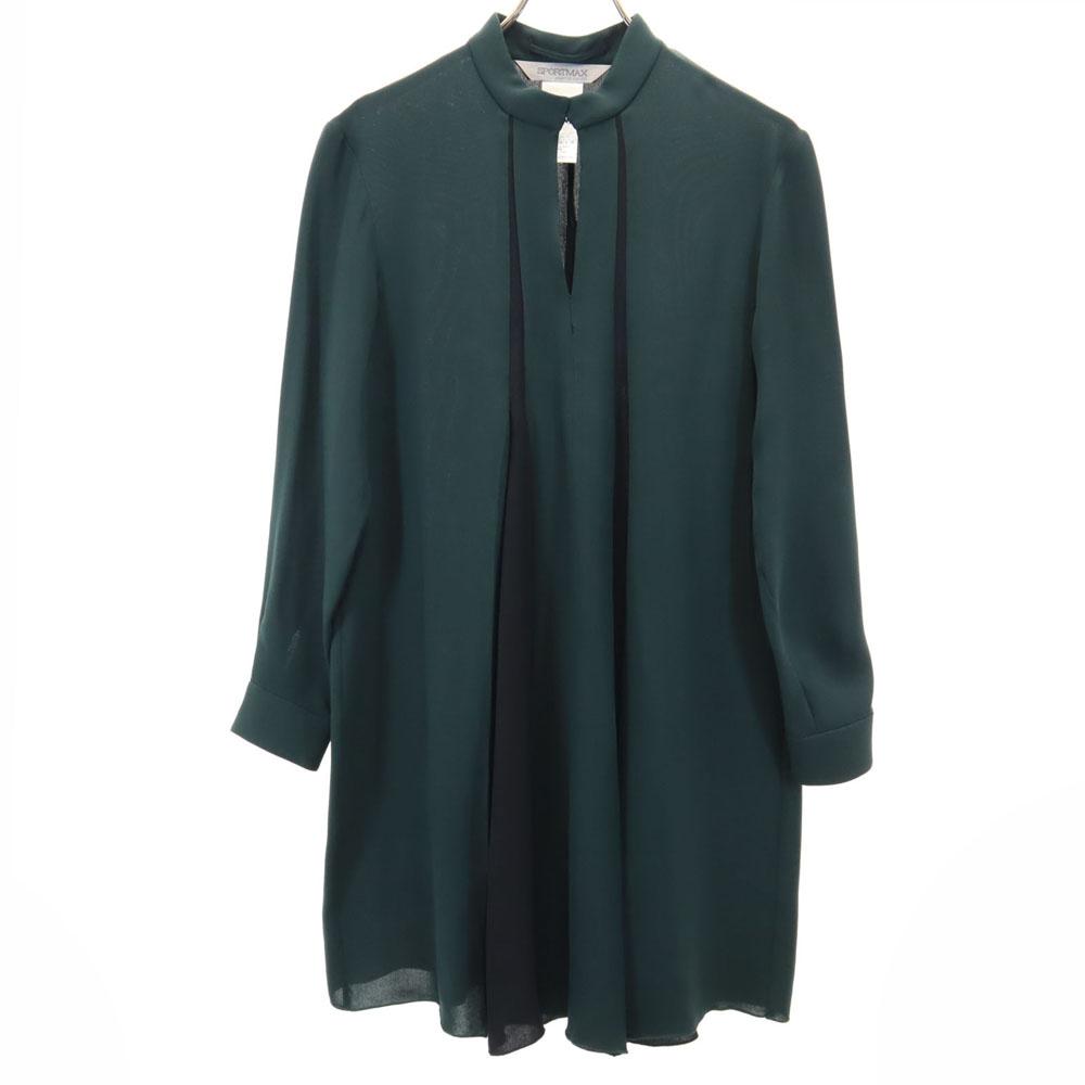 

SPORTMAX Long sleeve one piece 36 green Women Used