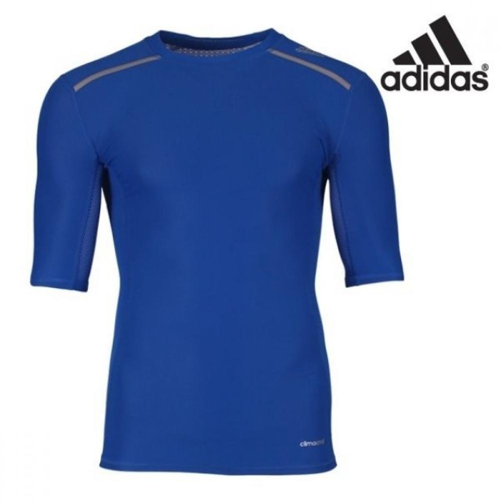 

Adidas Men s Tech Fit Climbing Gym Wear Functional T Shirt AY3671