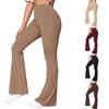 Women's Leggings High Waisted Bootcut Yoga Pants- Bell Bottom Leggings