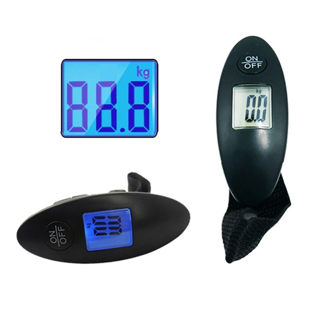 40 kg/100 g LCD Digitale Elektronische Gepäckwaage Tragbare Kofferwaage Mit Griff Reisetasche Gewichtung Angelhaken Hängewaage