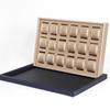 Watch Storage Case Tray Shockproof Watch Organizer Display Box Personalised Portable High-end Luxury Mysterious Box 18 /20 Slots