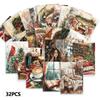 32, Vintage Christmas Postcards, Christmas, Birthday/Anniversary Gifts, Collectibles, Perfect for Gifting, Mail-Ready.