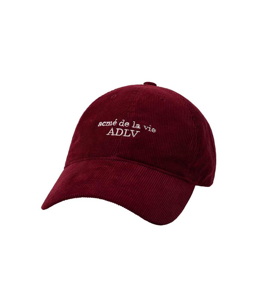 ACME DE LA VIE Corduroy Basic Logo Ball Cap (4Color)