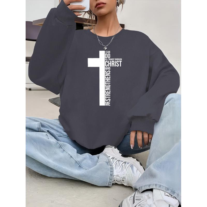 Women's Inspirational Cross Crew Sweatshirt