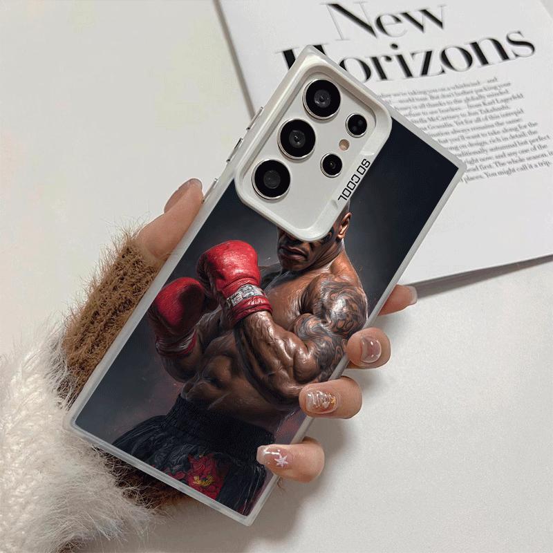 Mike Tyson Boxer Man Shockproof Phone Case for Samsung Galaxy S26 Edge S25 Ultra S24 FE S23 Plus S21 Cover Anti Fall Fundas