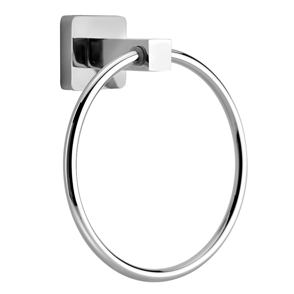 Stainless Steel Towel Ring Holder Bathroom Accessories Wall Mounted