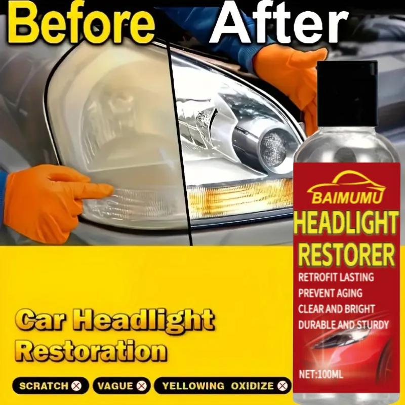 Headlight Repair Liquid Auto Lamp Oxidation Scratch Enhancement Crystal Electroplating Coating Refurbishment Agent