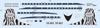 Roden Scale British Bristol 175 Britannia Turboprop Airliner African Safari Airways Plastic Model Kit RE14326 1/144