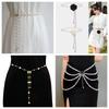 Dress Accessory Belly Chain Adjustable Hip Chain Fashion Body Chain Decor  Birthday Gift