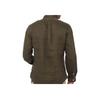 Polo Ralph Lauren FW25 Classic Solid Color Long Sleeve Linen Shirt With Pony Embroidery Men shirts Green 710866956-005