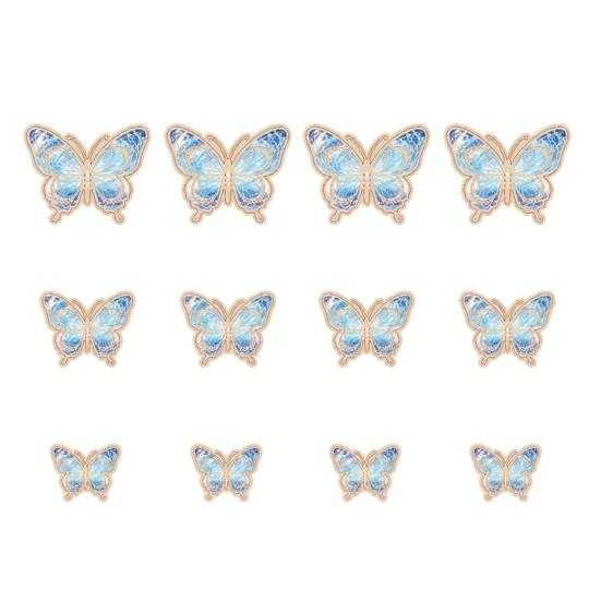 12Pcs Wall Stickers 3D Hollow Wall Decals Bedroom Living Room Decorations Removable Decorative DIY Art Decor Easy Install Birthday Party Decor