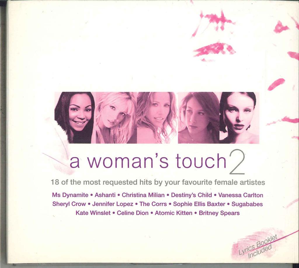 CD VARIOUS - A Woman's Touch 2 0683682 SONY MUSIC 2003 Japan Rap & Hip-Hop/R&B Used