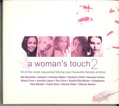 CD VARIOUS - A Woman's Touch 2 0683682 SONY MUSIC 2003 Japan Rap & Hip-Hop/R&B Used