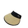 Light Luxury Rhinestone Empty Top Hat Summer Straw Hat Women's Love Sun Hat Outdoor Big Brim Folding Sun Hat
