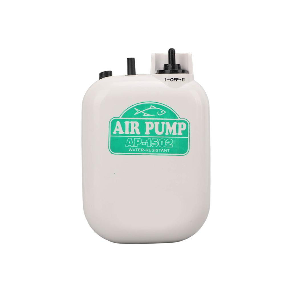 Fish  Pump Aquarium  Pump with Stone Tube Quiet Battery Powered Portable Small Size Fish  Aerator for Outdoor Fishing