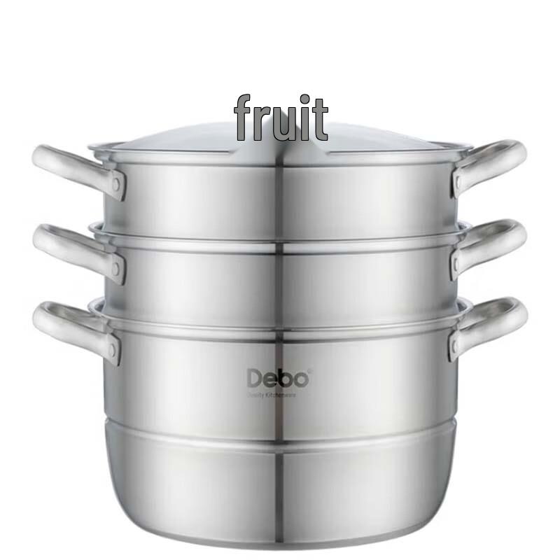 Debo Wasburg 304 SS Dual Steamer Pot