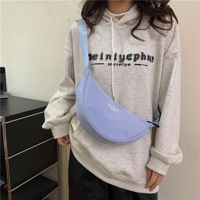 Autumn New Shoulder Bag Nylon Simple Dumpling Bag Harajuku Girl Versatile Messenger Bag