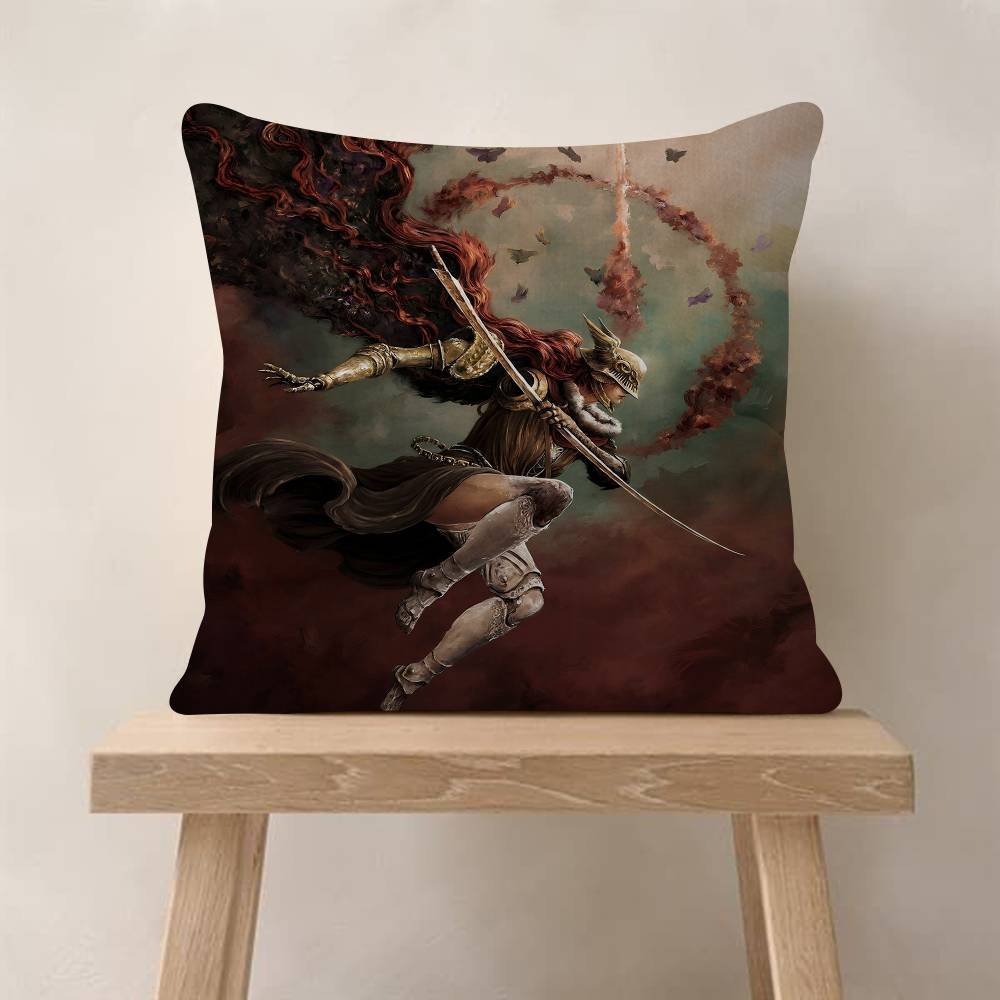 

Game EEldens RRings Cushion Cover Pillow Cover Decor Pillowcase Printed Cushion Case For Couch 30x30 cm