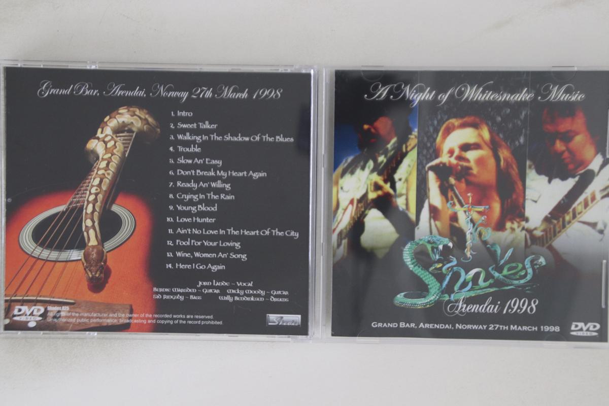 

DVD SNAKES - Arendai 1998 SHADES825 SHADES 2017 Japan Rock Used