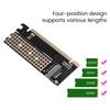 PCIE NVME Adapter M2 PCI Express 3.0 X1 X4 X8 X16 Expansion Card Riser Converter Supports 2230 2242 2260 2280 M Key M.2 NVME SSD