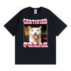 Certified Freak Cat Meme Funny Cat Graphic Tshirts Unisex WOMEN Summer Short Sleeve Fashion T Shirt Harajuku High Quality T Shirts