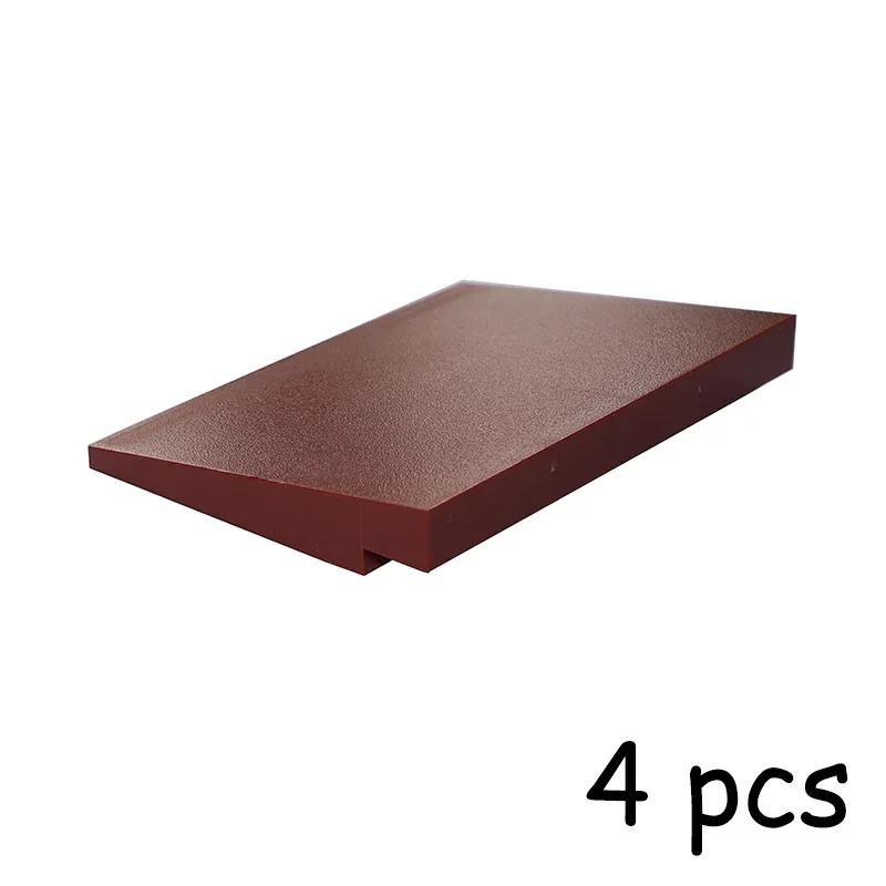 

4PCS 4515 Dimension 6x8 Slope Bricks MOC Parts Assemble Particles Construction Blocks DIY Accessories Instructive Creative Toy designed for Children коричневий