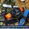 Dla Casio G-SHOCK Big Mud King Generacja 5463 GWG-1000GB Męski Pasek do Zegarka Sportowy Outdoorowy z Płótna Nylonowego