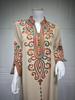 AB417 Autumn/Winter 2024 Women's Embroidered Muslim Robe for Middle East Market