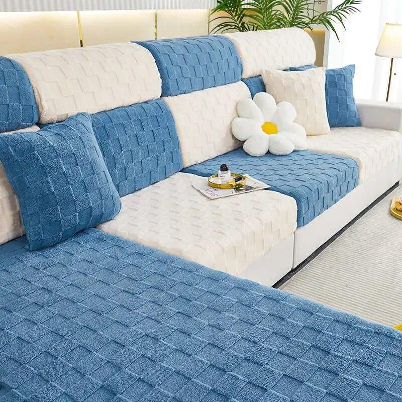 Husă de canapea durabilă, anti-alunecare, lavabilă, anti-zgârieturi, în formă de L, husă de canapea de colț Huse de perne pentru canapea