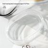 Transparent Travel Cable Organizer: Portable Charger Storage & Winder