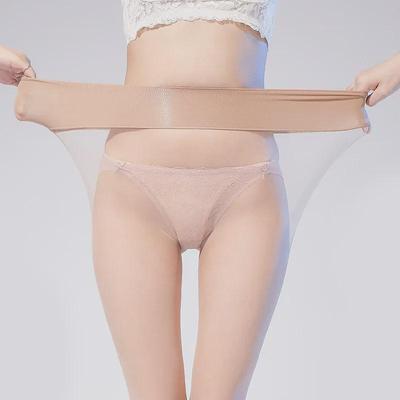 0D Aurora Seamless Shiny Pantyhose - Ultra-Thin, Open Crotch Hosiery for Men & Women