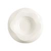 White Porcelain Straw Hat Plate Irregular Soup Plate Hotel Restaurant Molecular Cooking Plate Vegetable Plate French Dessert Plate Pasta Plate
