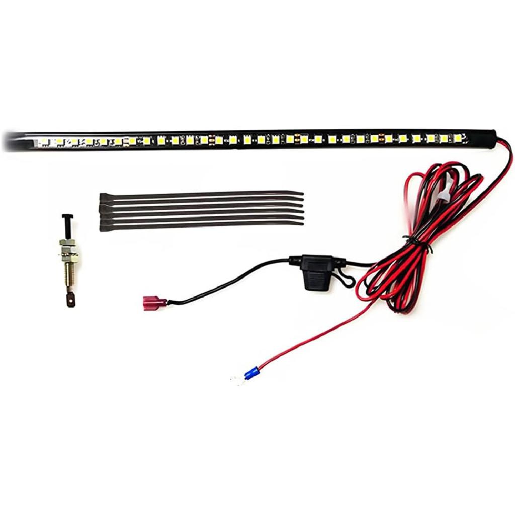Car LED Work Light Kit, 12V Under Hood Work Inspection Lights, Automatic On/Off Underhood Work Light Kit, Waterproof IP67 Self-Adhesive Car LED