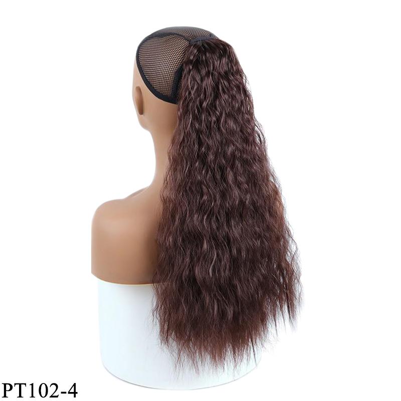 

MISS WIG Женский длинный вьющийся парик с хвостиком из синтетического волокна на клипсе для наращивания волос Коричневый, черный, светлый, для вечеринок, повседневного использования