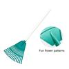 Kids Harrow Heavy Duty Harrow for Leaves Child Size Plastic Harrow Gardening Tools for Boys Girls Gifts Age 3 Year Old