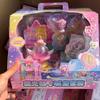 Teenieping Kawaii Anime Princess Key Treasure Box Figure - Magical Sweetheart Love Series Toy for Girls Gift