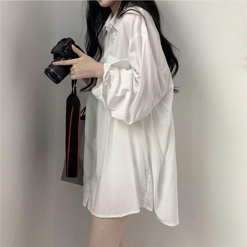 

Autumn 2025 Plus Size Women s Loose Long Sleeve Top - Hong Kong Lazy Style S (90-100 catty)