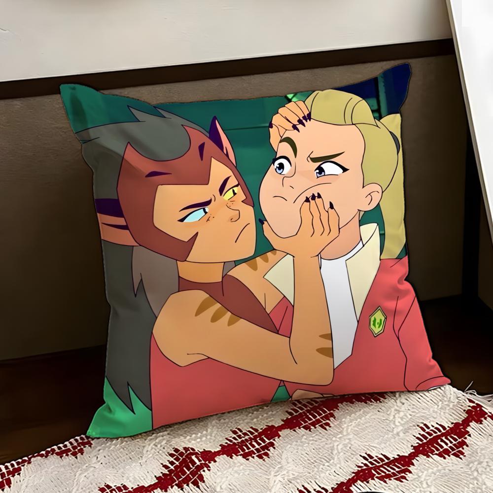 SSheRa and the Princesses of Power Cushion Cover Reversible Soft Durable PillowCover Home MultiScene Use for Daily Comfort