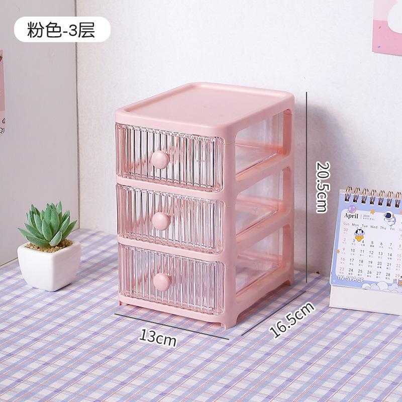 Multi drawer storage box, pen holder cabinet, office tape hair accessories