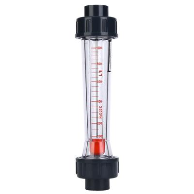 LZS 20(D.) Kunststoffrohr-Typ Durchflussmesser Hohe Genauigkeit Wasser-Durchflussmesser 100 1000L H