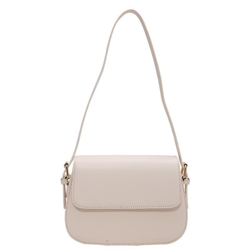 Bags Cross-border Women s Bag 2026 New Pure Color Retro One-shoulder Cross-body High-quality Simple Underarm 22x14x5