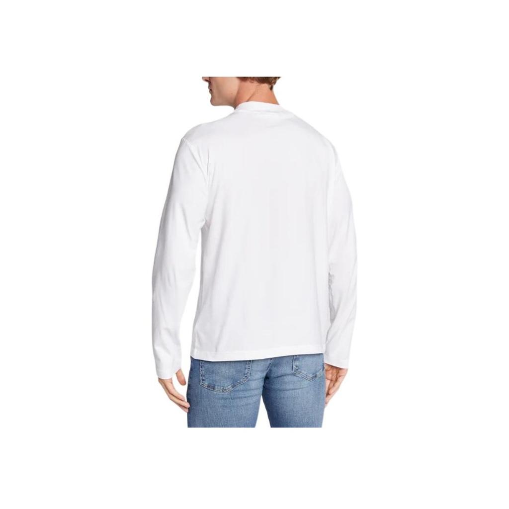 Calvin Klein Letter Logo Long Sleeve T-Shirt Men Tops K10K110179-YAF