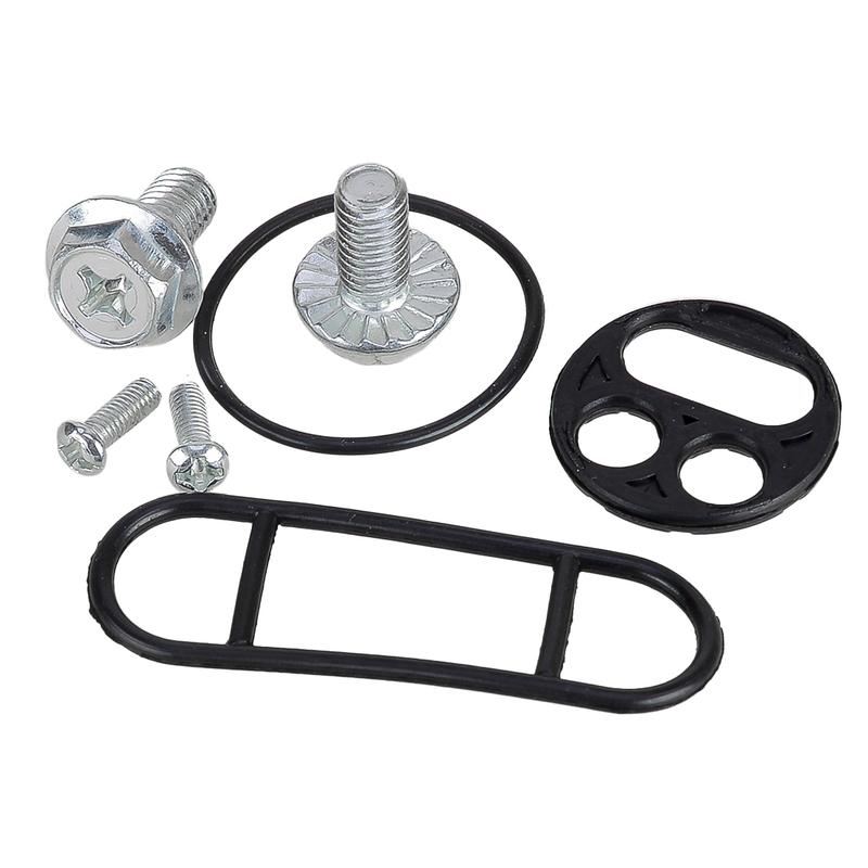Fuel Petcock Pet Cock Shut Off Valve Repair Kit Seal 1752110001 18-2727V Fit for Kawasaki KLX250R KLX300 Suzuki DR250 Yamaha