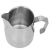 Milk Frothing Pitcher Coffee Steaming Pitcher 304 Stainless Steel Coffee Milk Cup Milk Frother Cup Olecranon Type
