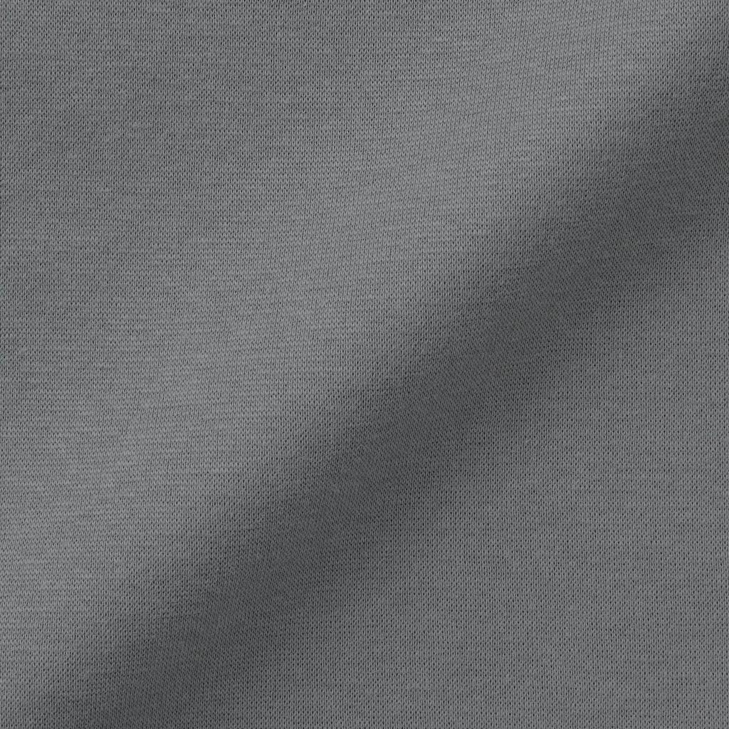 MUJI Warm Cotton Thick Sleeve FCD16A5A Medium Gray M Women's U-Neck 3/4 T-Shirt Women's