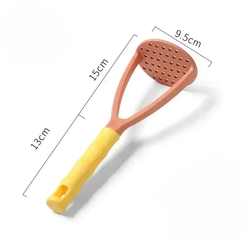 Kitchen Household Tools Potato Masher Plastic Sweet Garlic Mash Press Mud Press Manual Mashing Tool Easy To Operate Tool