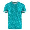Colorful Geometric Splicing Pattern T Shirt For Men Sport 3D Printed Tees Casual Short Sleeve Round Neck Tops Street T-Shirts