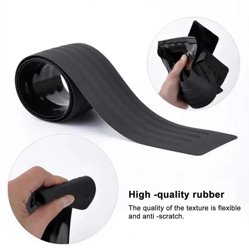 Car Trunk Sill Anti-scratch Guard Strip For JEEP Avenger - Rear Bumper Rubber Protector Decorative Cover Sticker