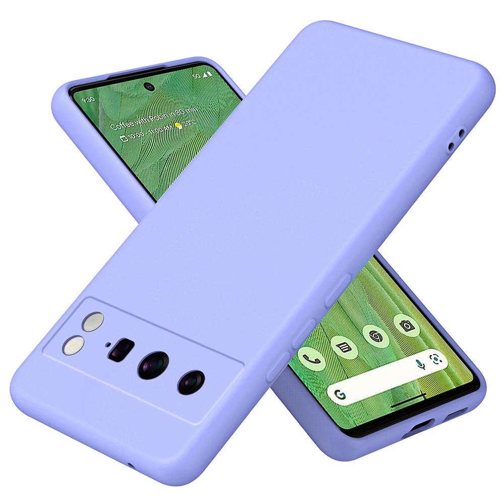 

For Google Pixel 8 Pro Case Anti-Scratch TPU Phone Cover 2.2mm Thickness Purple